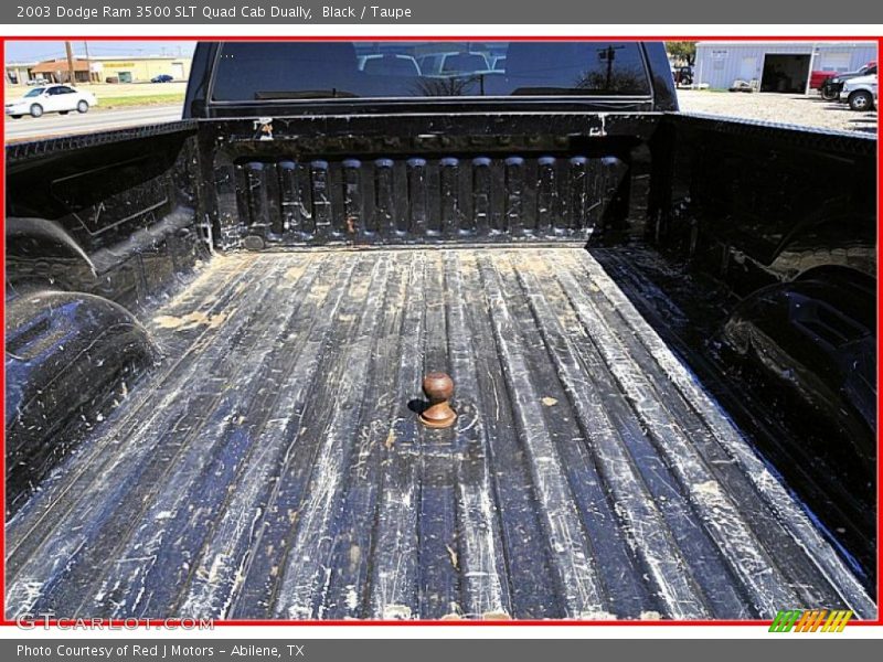 Black / Taupe 2003 Dodge Ram 3500 SLT Quad Cab Dually