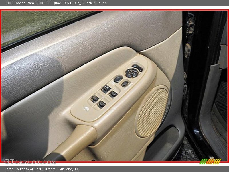 Black / Taupe 2003 Dodge Ram 3500 SLT Quad Cab Dually