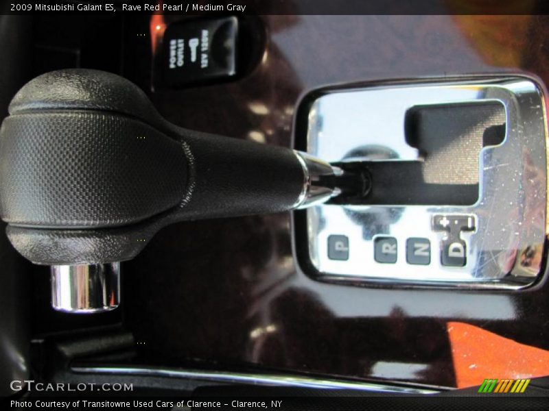 Rave Red Pearl / Medium Gray 2009 Mitsubishi Galant ES