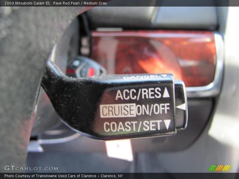 Rave Red Pearl / Medium Gray 2009 Mitsubishi Galant ES