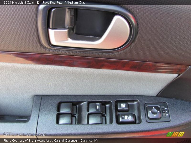 Rave Red Pearl / Medium Gray 2009 Mitsubishi Galant ES