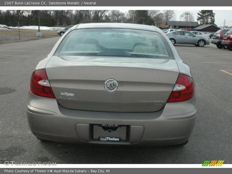 Sandstone Metallic / Neutral 2007 Buick LaCrosse CX
