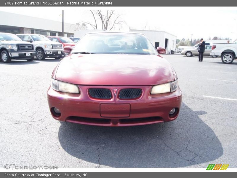 Redfire Metallic / Graphite 2002 Pontiac Grand Prix SE Sedan