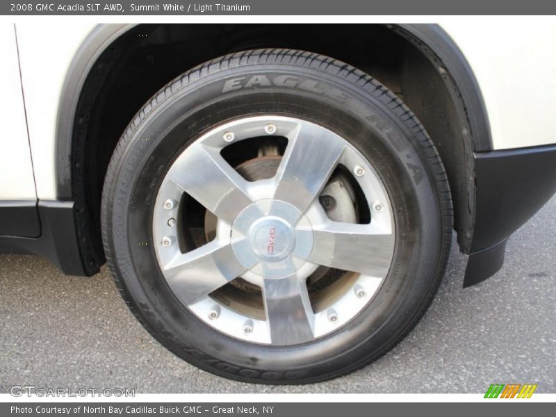 Summit White / Light Titanium 2008 GMC Acadia SLT AWD