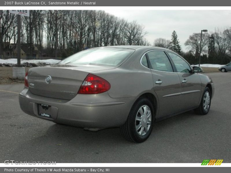 Sandstone Metallic / Neutral 2007 Buick LaCrosse CX