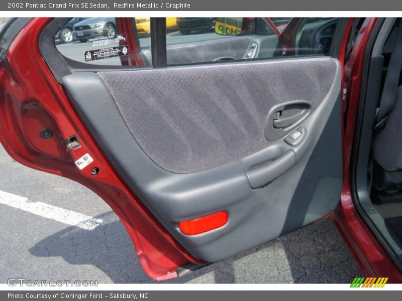 Redfire Metallic / Graphite 2002 Pontiac Grand Prix SE Sedan
