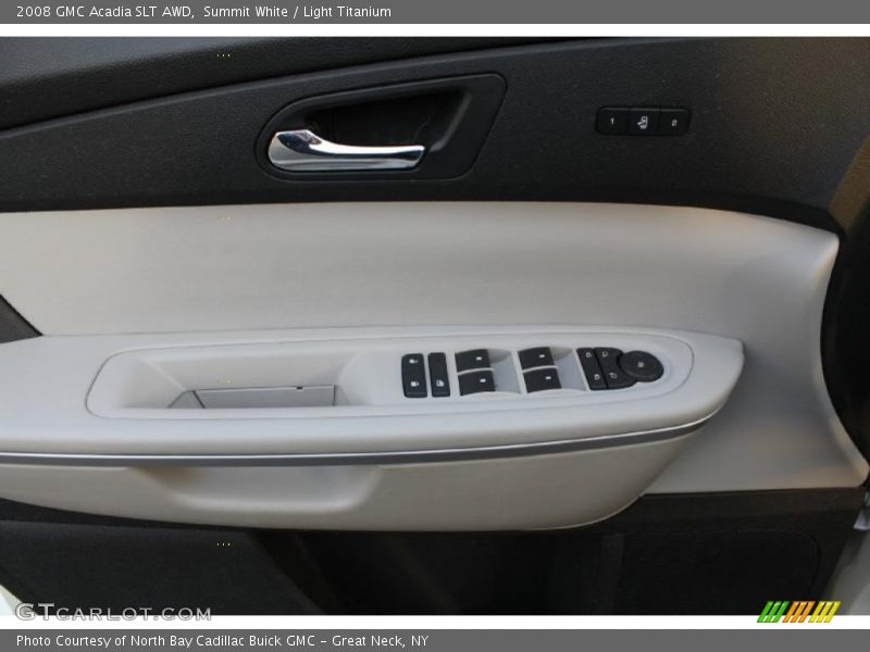 Summit White / Light Titanium 2008 GMC Acadia SLT AWD