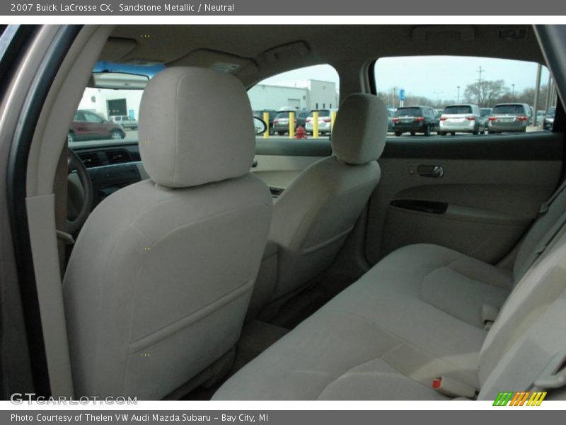 Sandstone Metallic / Neutral 2007 Buick LaCrosse CX