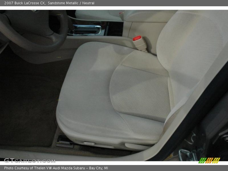 Sandstone Metallic / Neutral 2007 Buick LaCrosse CX