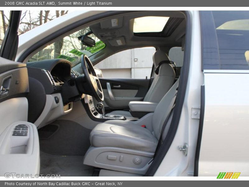Summit White / Light Titanium 2008 GMC Acadia SLT AWD