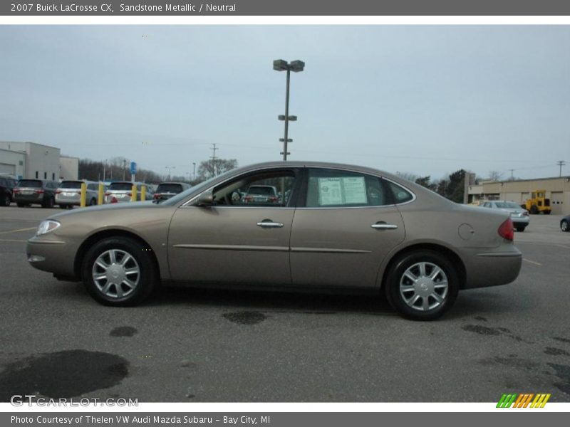 Sandstone Metallic / Neutral 2007 Buick LaCrosse CX