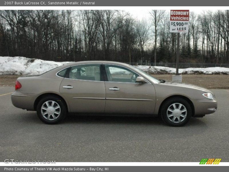 Sandstone Metallic / Neutral 2007 Buick LaCrosse CX