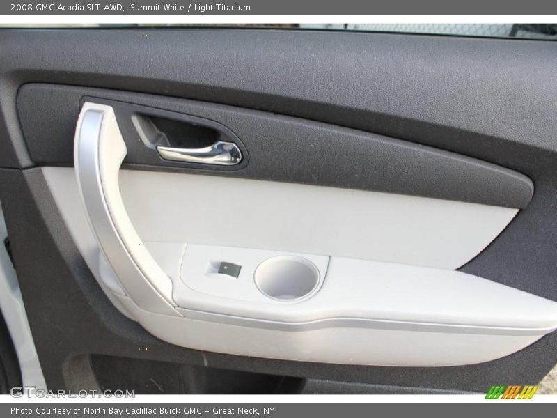 Summit White / Light Titanium 2008 GMC Acadia SLT AWD