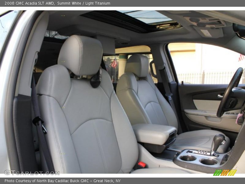 Summit White / Light Titanium 2008 GMC Acadia SLT AWD