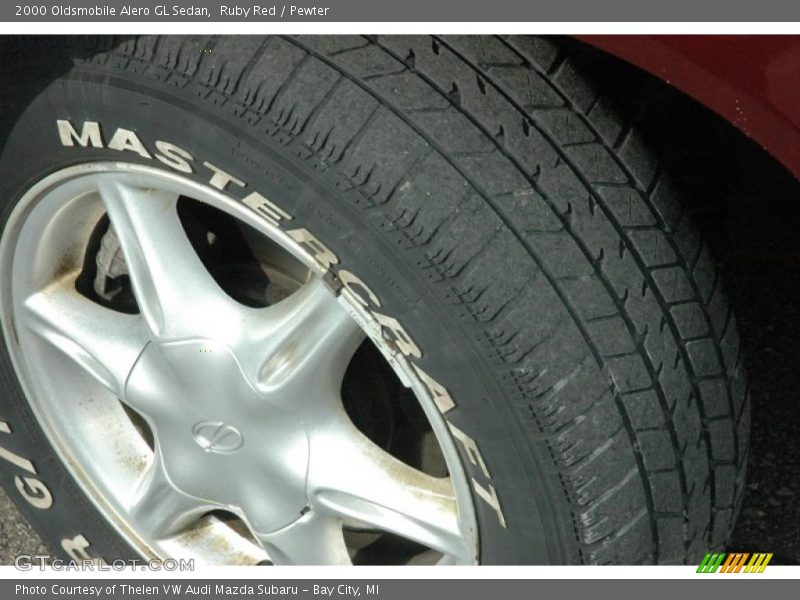 Ruby Red / Pewter 2000 Oldsmobile Alero GL Sedan