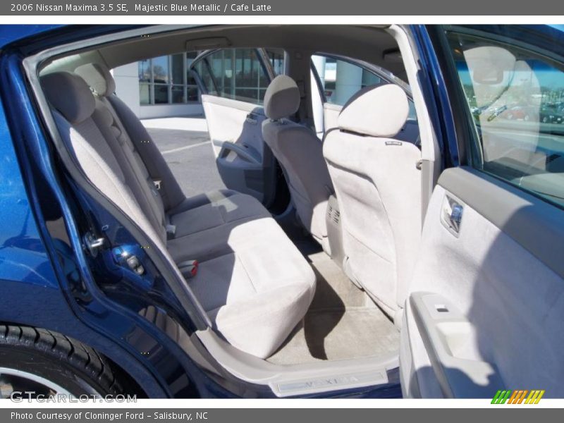 Majestic Blue Metallic / Cafe Latte 2006 Nissan Maxima 3.5 SE