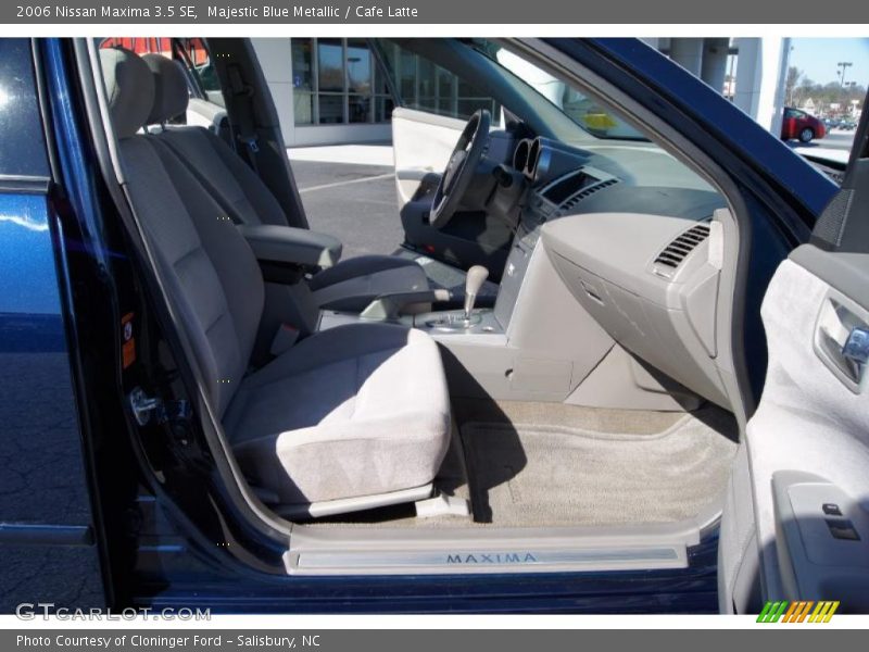 Majestic Blue Metallic / Cafe Latte 2006 Nissan Maxima 3.5 SE