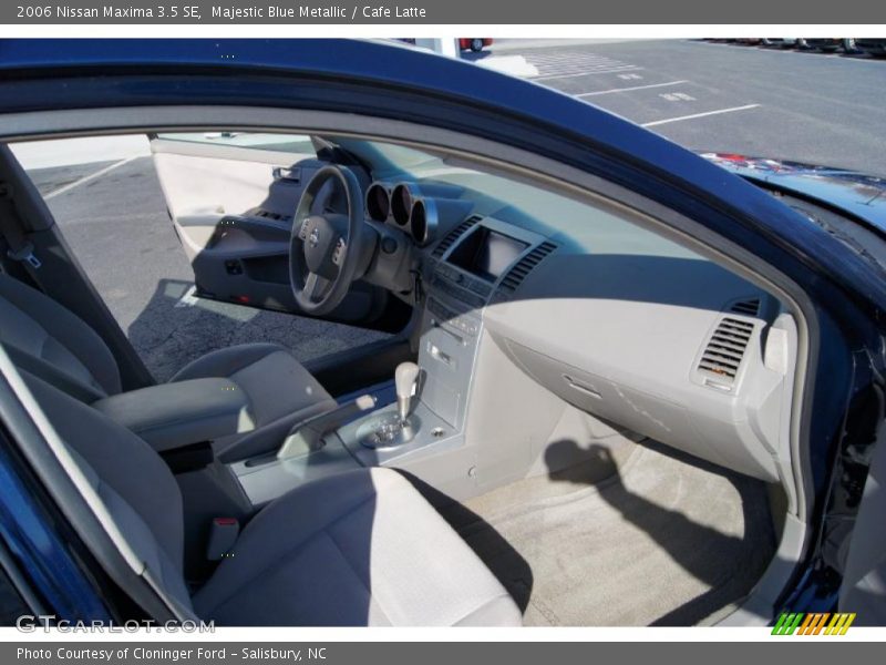 Majestic Blue Metallic / Cafe Latte 2006 Nissan Maxima 3.5 SE
