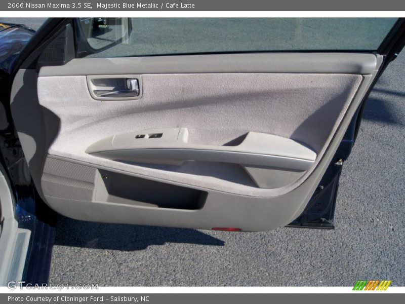 Majestic Blue Metallic / Cafe Latte 2006 Nissan Maxima 3.5 SE