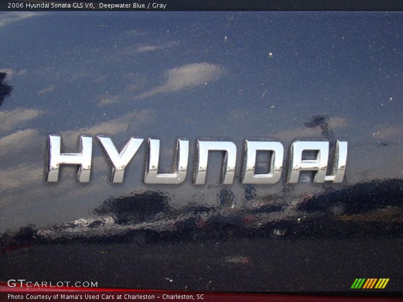 Deepwater Blue / Gray 2006 Hyundai Sonata GLS V6