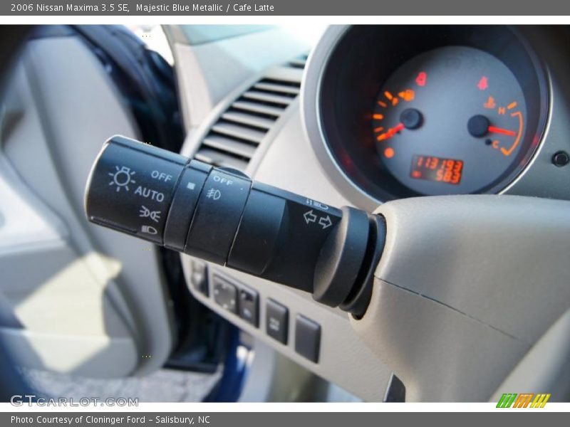 Majestic Blue Metallic / Cafe Latte 2006 Nissan Maxima 3.5 SE