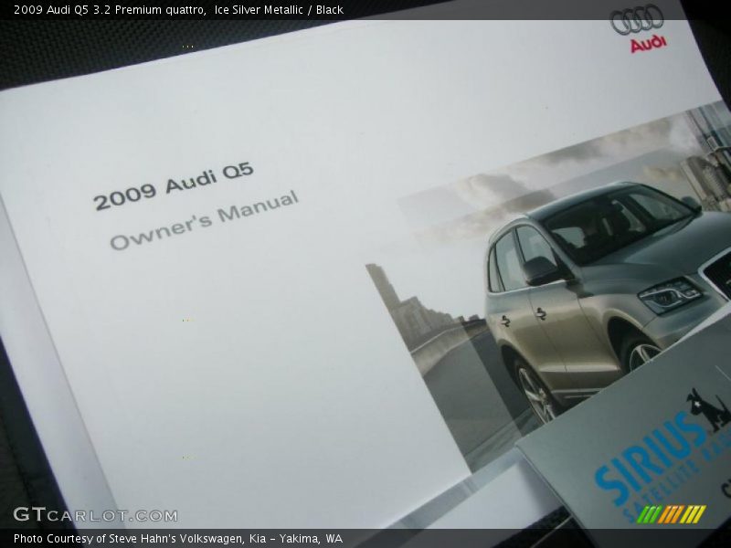 Ice Silver Metallic / Black 2009 Audi Q5 3.2 Premium quattro