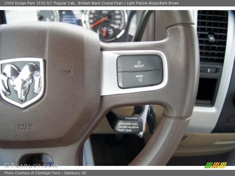 Controls of 2009 Ram 1500 SLT Regular Cab