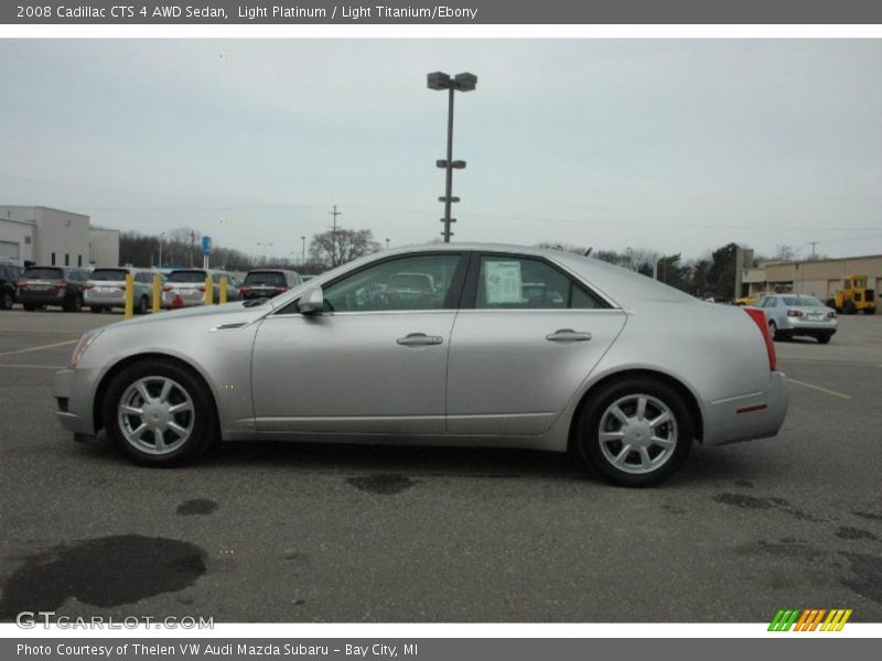 Light Platinum / Light Titanium/Ebony 2008 Cadillac CTS 4 AWD Sedan