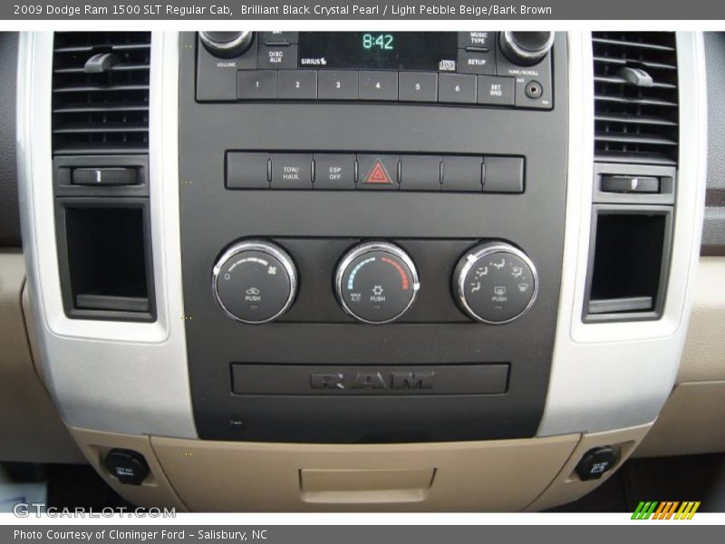 Controls of 2009 Ram 1500 SLT Regular Cab