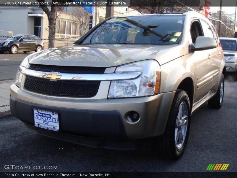 Sandstone Metallic / Light Cashmere 2006 Chevrolet Equinox LT AWD