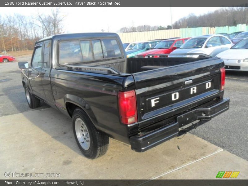  1988 Ranger Custom SuperCab Raven Black