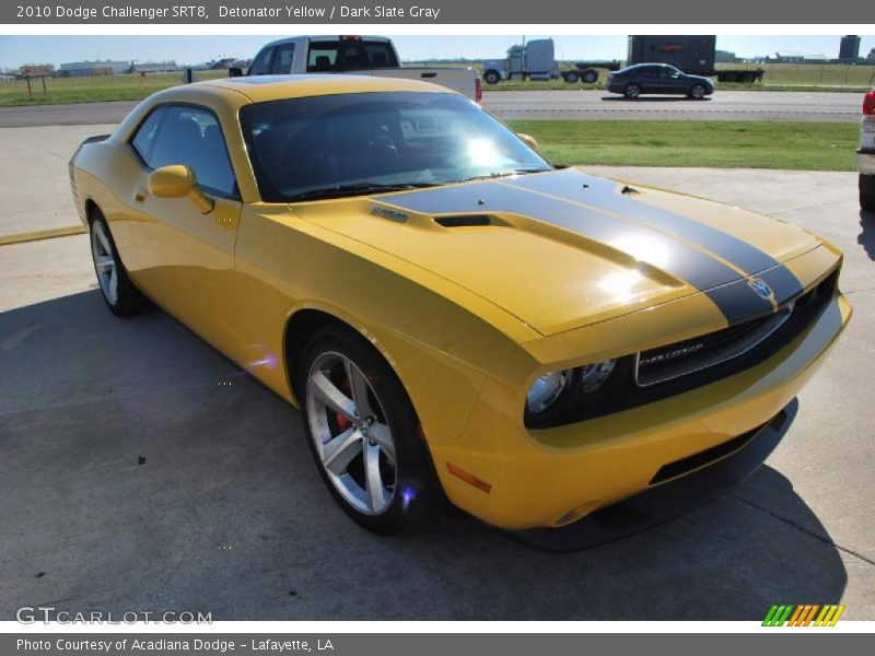 Front 3/4 View of 2010 Challenger SRT8