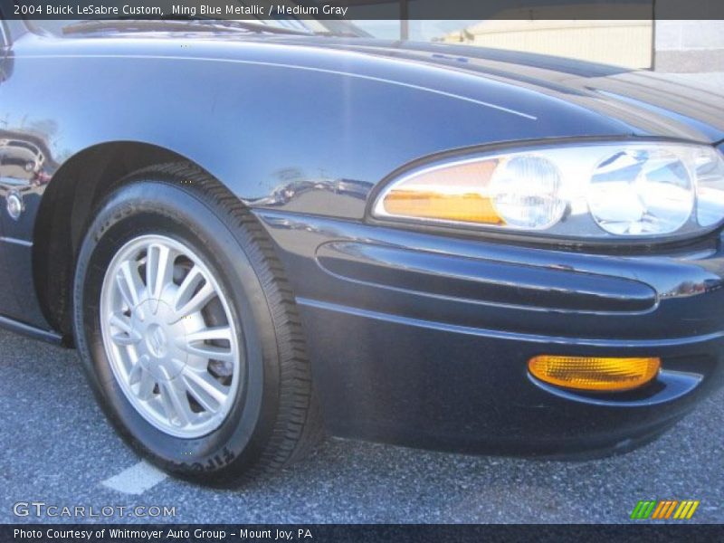 Ming Blue Metallic / Medium Gray 2004 Buick LeSabre Custom