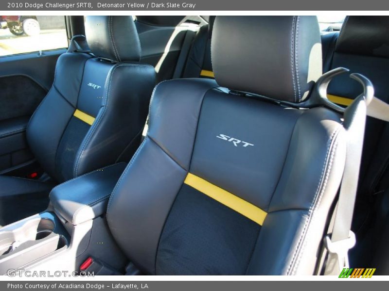  2010 Challenger SRT8 Dark Slate Gray Interior
