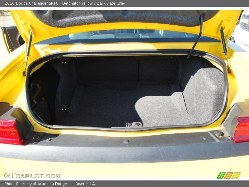 Detonator Yellow / Dark Slate Gray 2010 Dodge Challenger SRT8