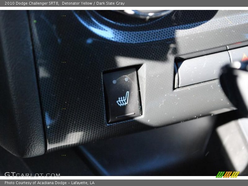 Detonator Yellow / Dark Slate Gray 2010 Dodge Challenger SRT8