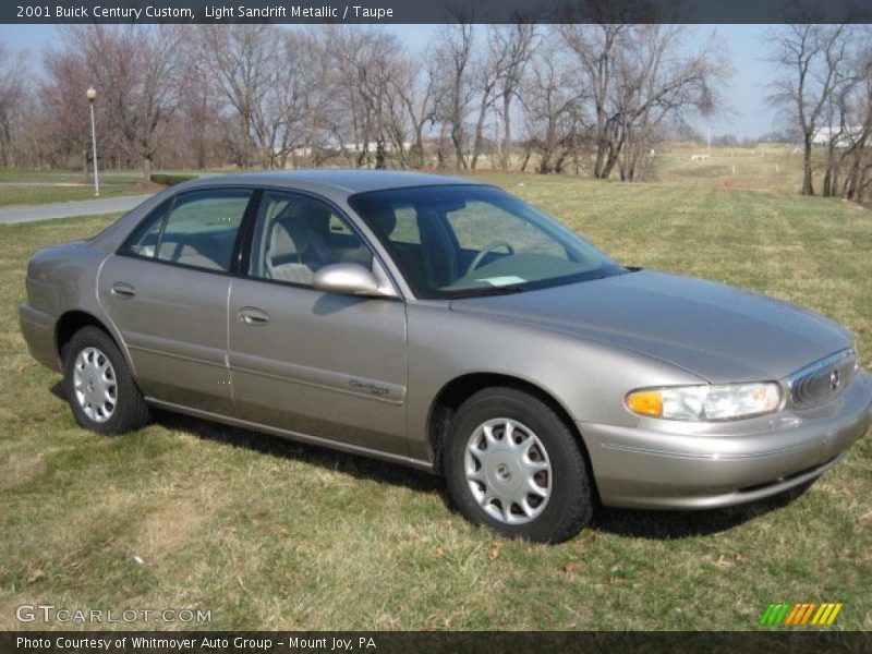 Light Sandrift Metallic / Taupe 2001 Buick Century Custom
