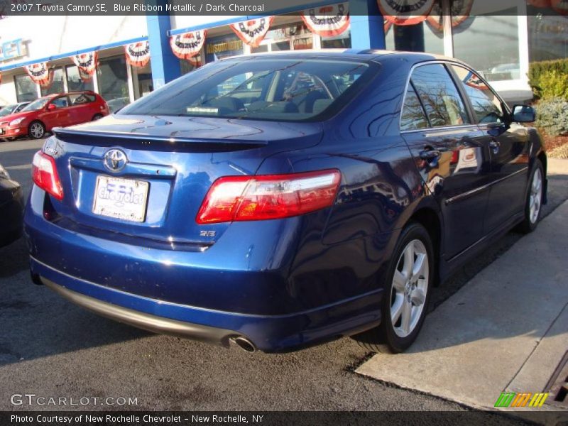 Blue Ribbon Metallic / Dark Charcoal 2007 Toyota Camry SE