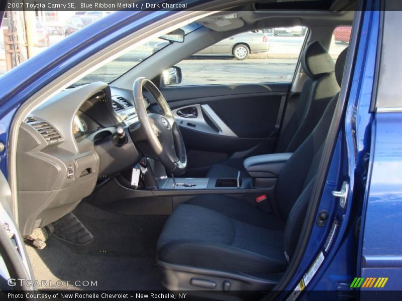 Blue Ribbon Metallic / Dark Charcoal 2007 Toyota Camry SE