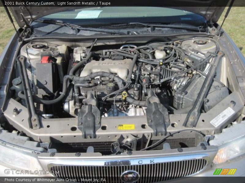 Light Sandrift Metallic / Taupe 2001 Buick Century Custom