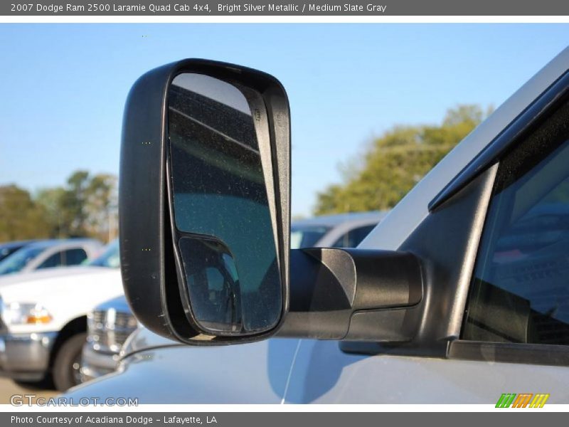 Bright Silver Metallic / Medium Slate Gray 2007 Dodge Ram 2500 Laramie Quad Cab 4x4