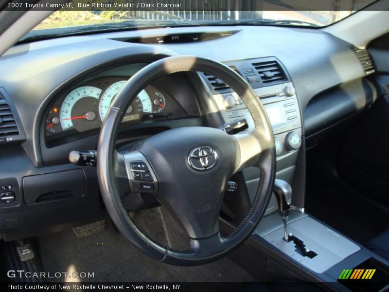 Blue Ribbon Metallic / Dark Charcoal 2007 Toyota Camry SE