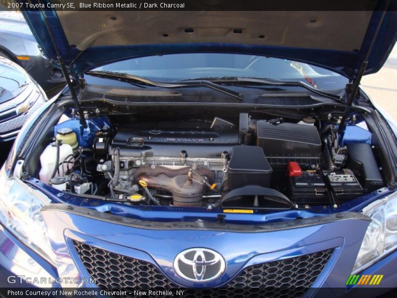 Blue Ribbon Metallic / Dark Charcoal 2007 Toyota Camry SE