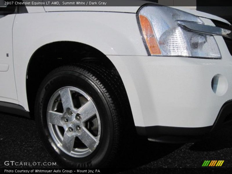Summit White / Dark Gray 2007 Chevrolet Equinox LT AWD
