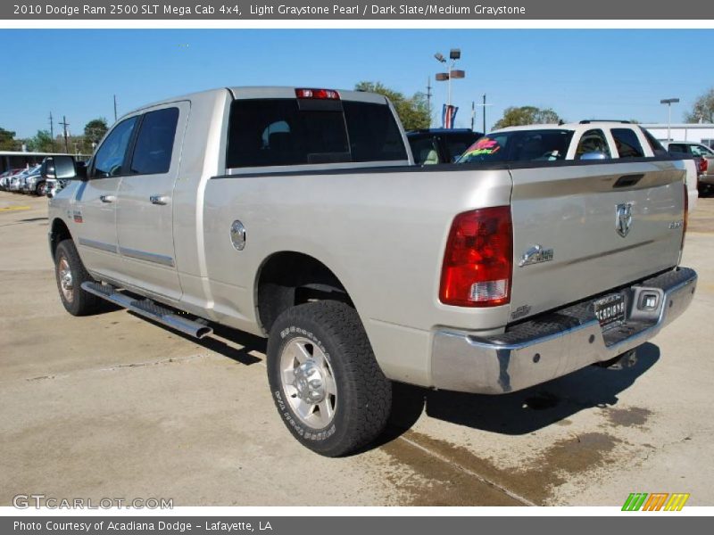 Light Graystone Pearl / Dark Slate/Medium Graystone 2010 Dodge Ram 2500 SLT Mega Cab 4x4
