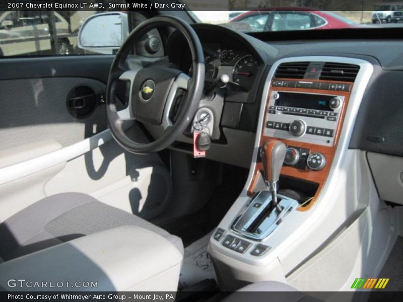 Summit White / Dark Gray 2007 Chevrolet Equinox LT AWD