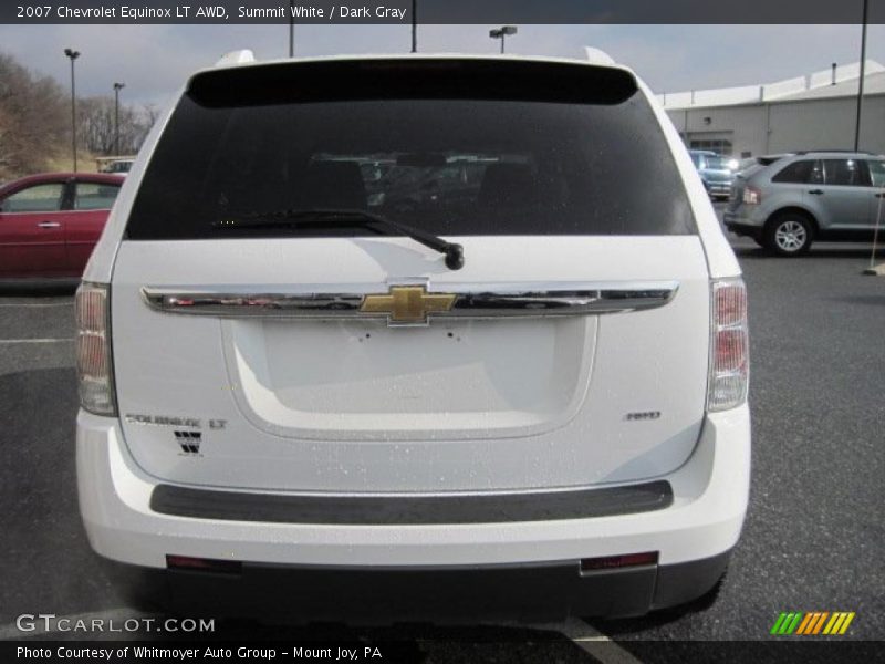 Summit White / Dark Gray 2007 Chevrolet Equinox LT AWD