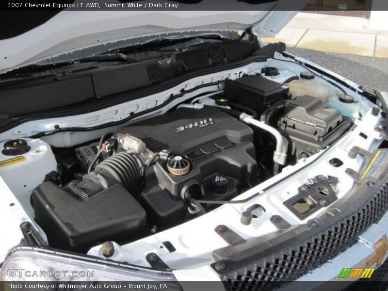 Summit White / Dark Gray 2007 Chevrolet Equinox LT AWD