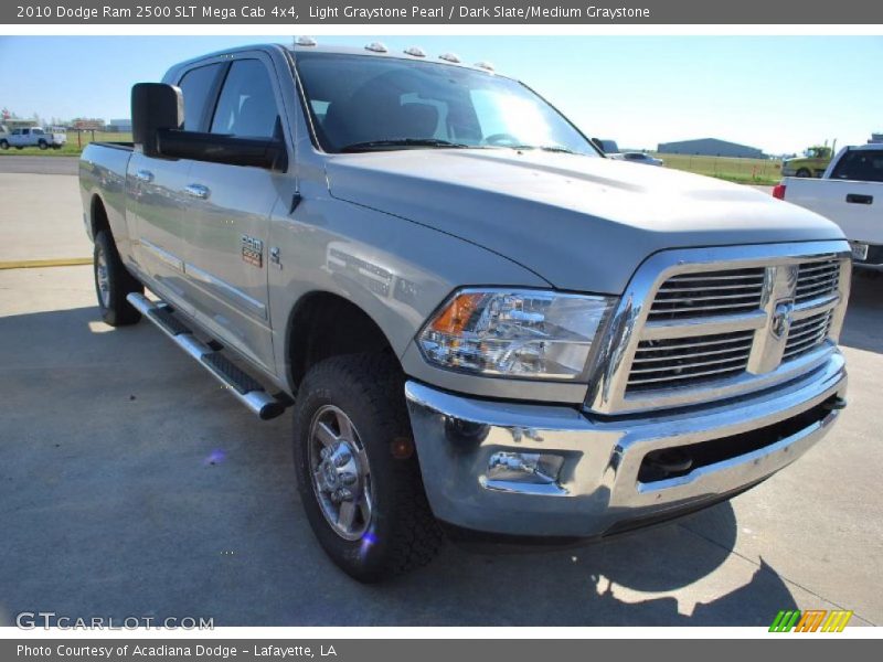 Light Graystone Pearl / Dark Slate/Medium Graystone 2010 Dodge Ram 2500 SLT Mega Cab 4x4