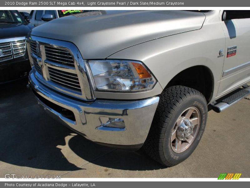 Light Graystone Pearl / Dark Slate/Medium Graystone 2010 Dodge Ram 2500 SLT Mega Cab 4x4